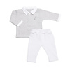 Babypakje (2- Delig  Light grey) - Poetree Kids
