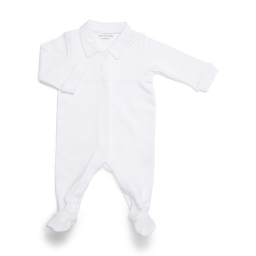 Babypakje (Chevron White) - Poetree Kids 