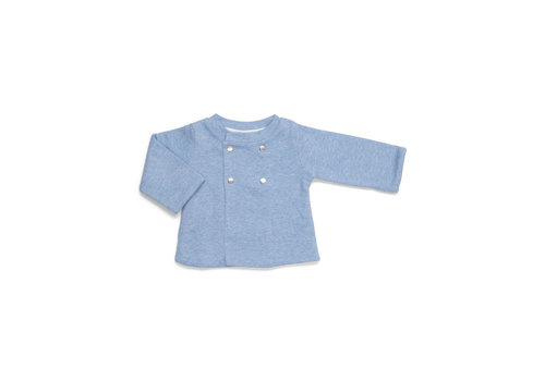 Baby Vestje/Jasje (Denim Blue) - Poetree Kids 