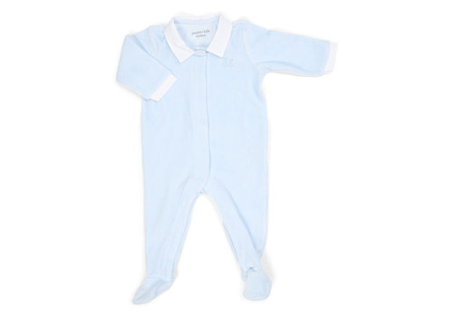 Babypakje Velours (Light blauw) - Poetree Kids 