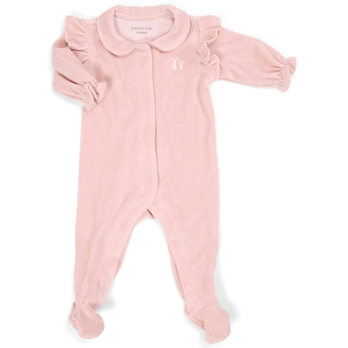 Babypakje Velours (Blush pink) - Poetree Kids 