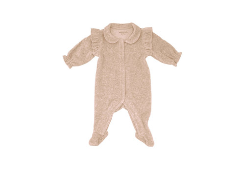Babypakje Velours (Camel) - Poetree Kids 