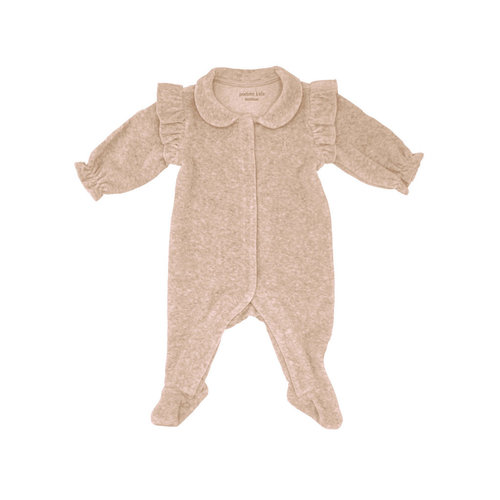 Babypakje Velours (Camel) - Poetree Kids 