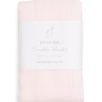 Swaddle 120x120 (Light Pink) - Poetree Kids