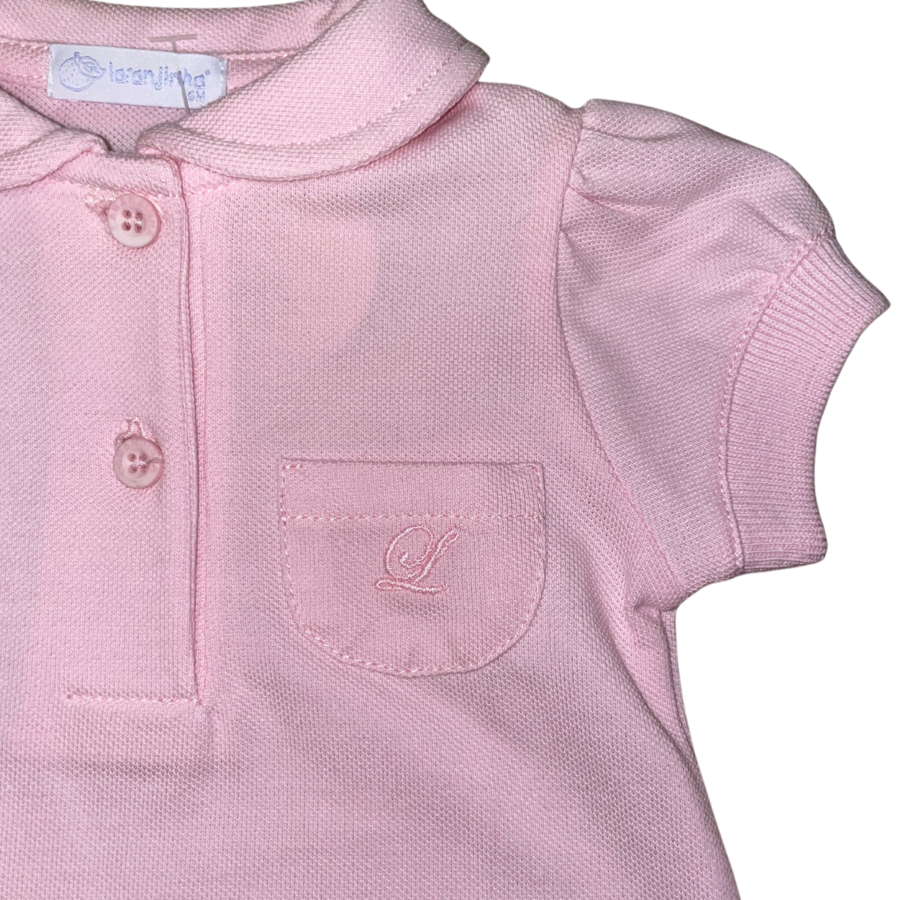 Poloshirt met zakje - Laranjinha