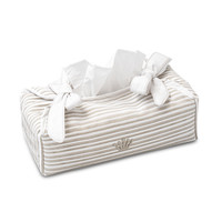 Tissue box hoes (wit-beige) - First (My First Collection)