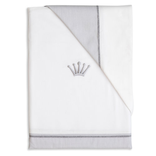 Dekbedovertrek 140cm x 100cm (grijs) - First (My First Collection) 