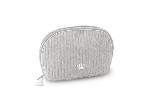 Toilettas met bies (grijs) - First (My First Collection) 