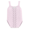 Mac ilusión: Stijlvolle Babykleding Body/romper gebreid met patroon (roze) - Mac ilusión