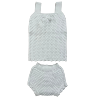 Tweedelige set: met patroon (off white) - Mac ilusión