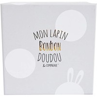 Lapin BonBon slofjes (taupe) - DouDou et Compagnie