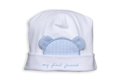 Mutsje My first friend (blauw) - First (My First Collection) - Copy 