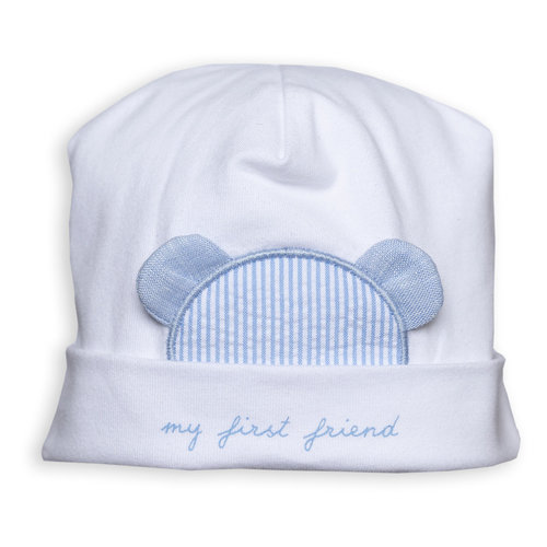 Mutsje My first friend (blauw) - First (My First Collection) - Copy 