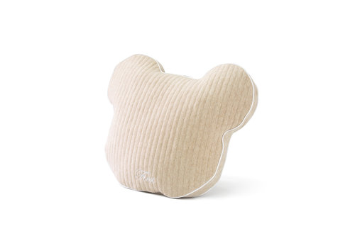 Teddybeer kussen (beige) - First (My First Collection) 