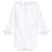 Body/Romper Popeline (roze) - Babidu