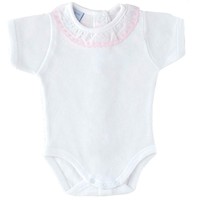 Body/Romper Popeline (roze) - Babidu