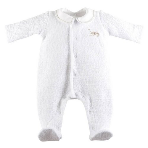 Kruippakje gewafeld jersey (camel) - Theophile & Patachou 