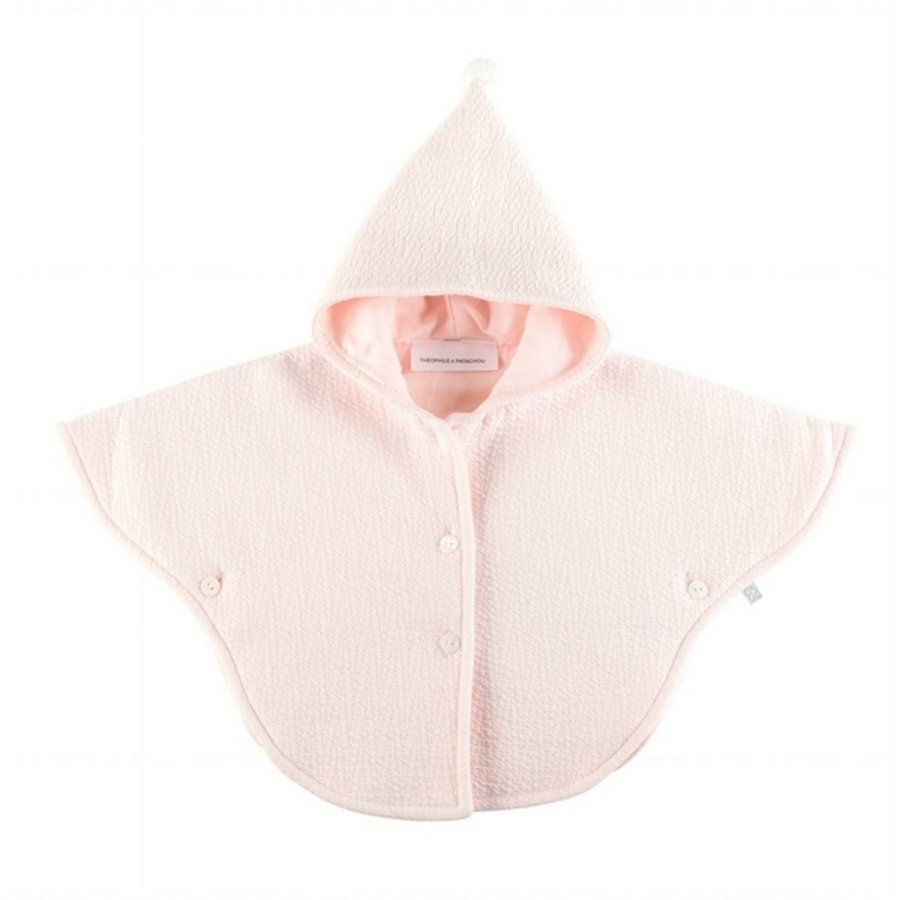 Poncho/jasje Cotton Pink- Theophile & Patachou   - Copy