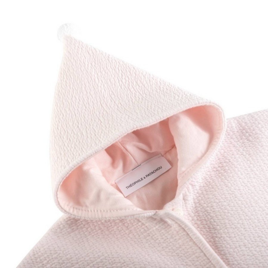 Poncho/jasje Cotton Pink- Theophile & Patachou   - Copy