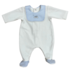 Théophile & Patachou: Exclusieve en tijdloze baby- & kinderproducten Kruippakje Fluweel (wit) - Theophile & Patachou