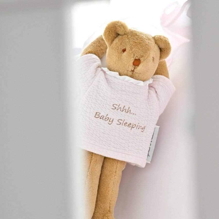 Ours deurhanger (roze) - Théophile & Patachou