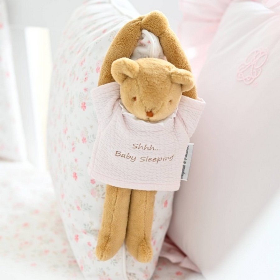 Ours deurhanger (roze) - Théophile & Patachou