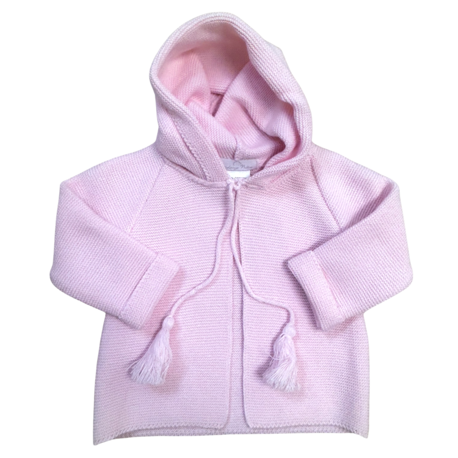 Baby Vest/jasje gebreid (roze) - Little Mack