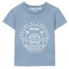 Tartine et Chocolat: Babykleding & Kinderkleding T-shirt Lichtblauw waves - Tartine et Chocolat