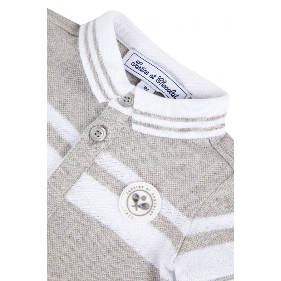 Jogging vest grijs- Tartine et Chocolat  - Copy