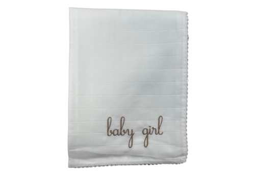 Hydrofiele doek babygirl (camel) - Wedoble 