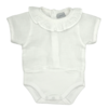 Babidu: Babykleding Body/Romper Tetra (wit) - Babidu