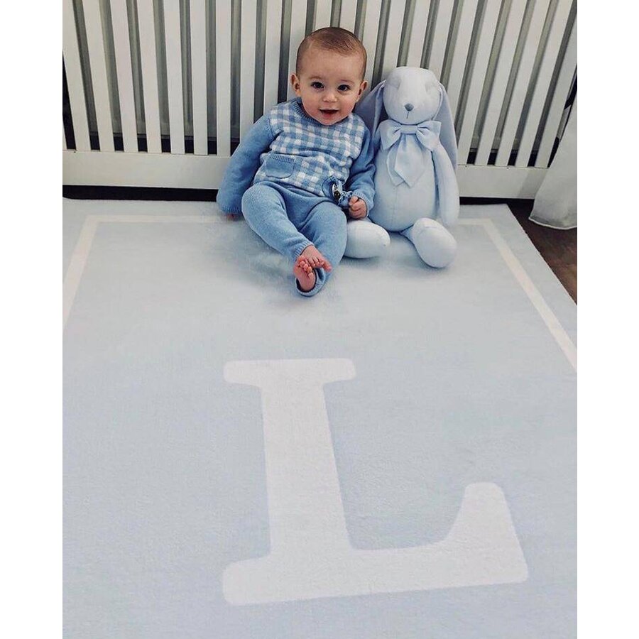 Vloerkleed gepersonaliseerd (initiaal) - Little Mack