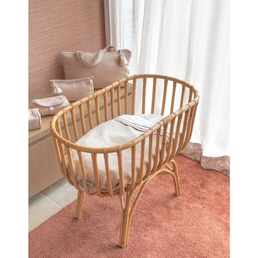 Toilettas Chevron Light Pink - Poetree Kids