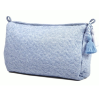 Toilettas Chevron Denim Blue - Poetree Kids     - Copy