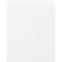 Boxkleed Chevron White - Poetree Kids