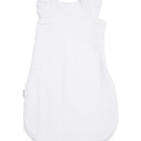 Tetra Slaapzak 65cm  (Ruffle Wit) - Poetree Kids