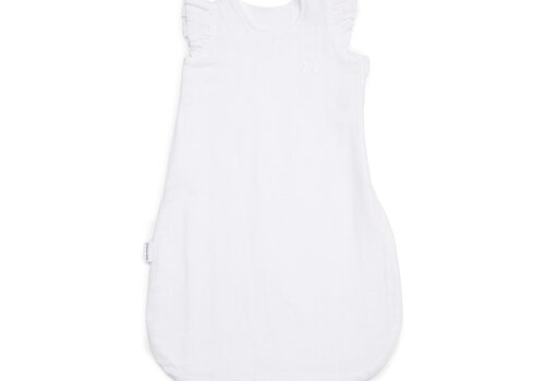 Tetra Slaapzak 65cm  (Ruffle Wit) - Poetree Kids 