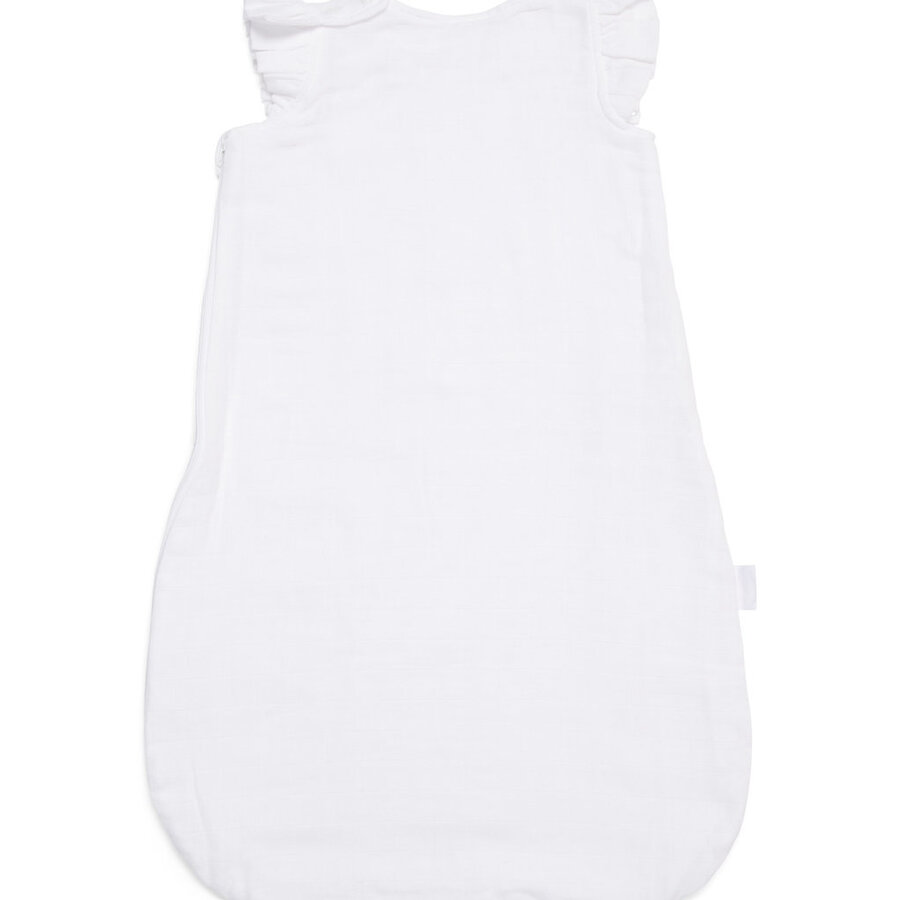Tetra Slaapzak 65cm  (Ruffle Wit) - Poetree Kids