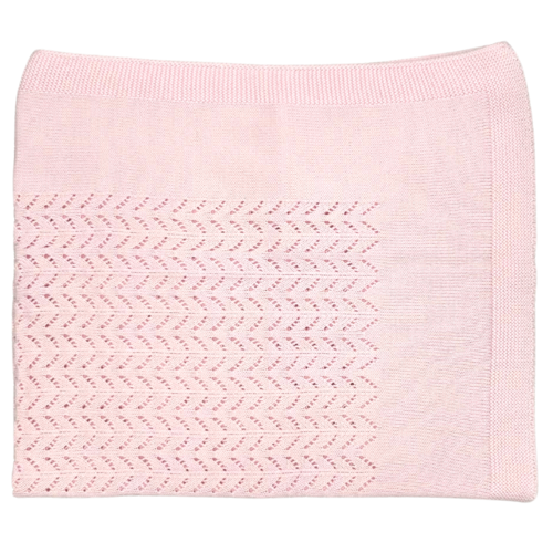 Deken Cotton (Lichtroze) - Little Mack 