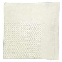 Deken Cotton (Beige) - Little Mack