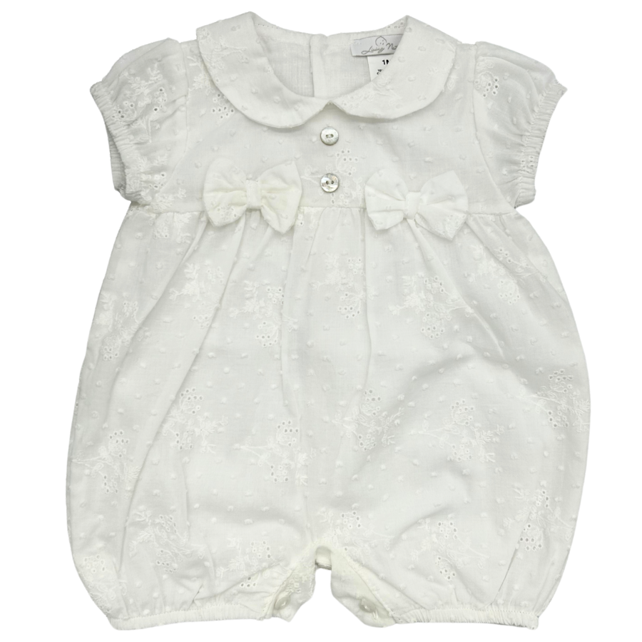 Babypakje Broderie kort broekje - Little Mack