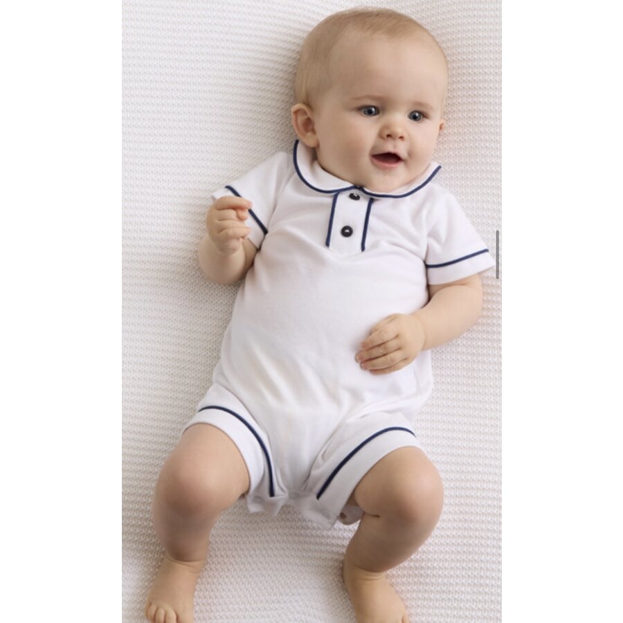 Babypakje Boy kort broekje - Little Mack