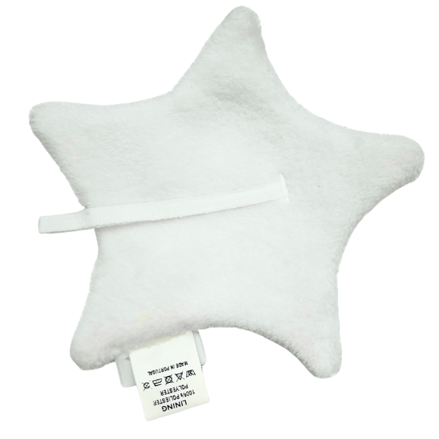 Speendoekje ster (lichtroze) - Little Mack