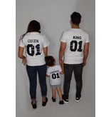 T-shirt Set Prince + King + Queen (Baby Sizes)