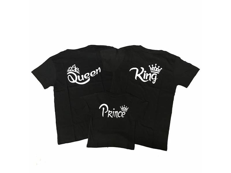 T-shirt Set Crown Queen + King