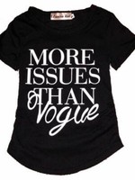 T-shirt Vogue (Black)