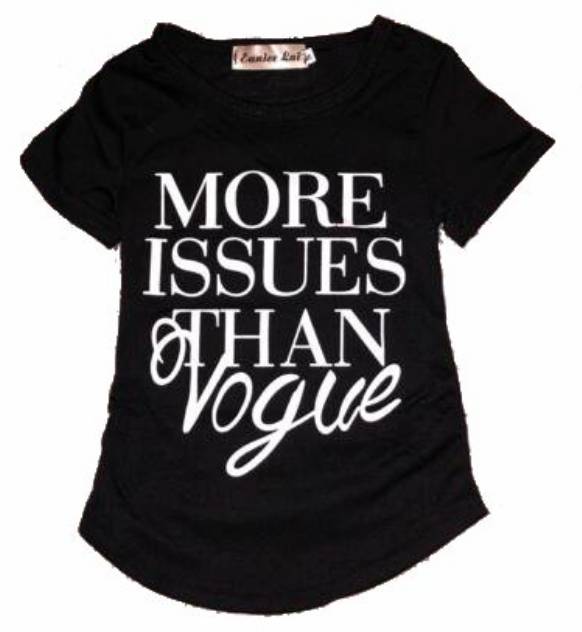 T-shirt Vogue (Black) - Hipp Kiddo