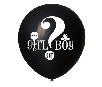Gender Reveal Confetti Balloon Girl or Boy?
