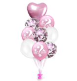 Pink Girl or Boy Balloons 18x