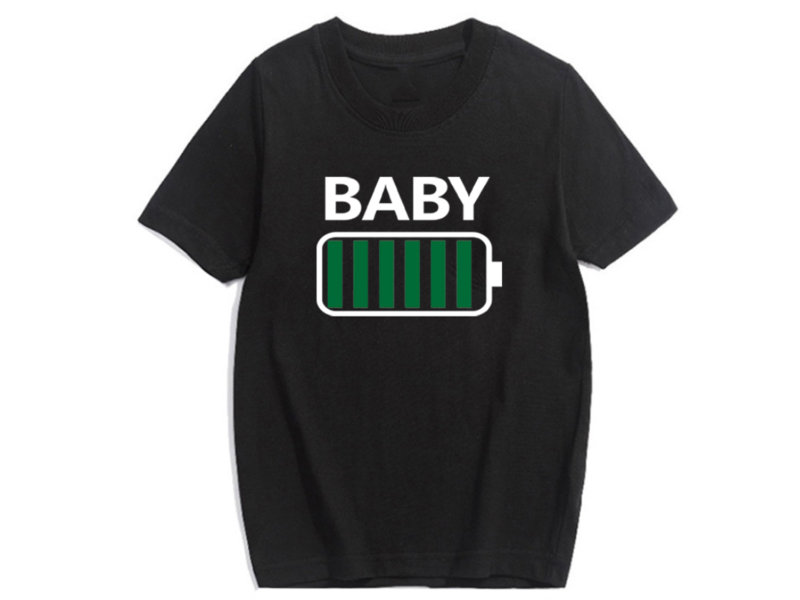 T-shirt Batterij Baby